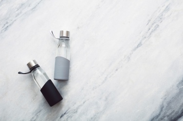 Logo trade advertising products picture of: VINGA Lean Glass Water Bottle