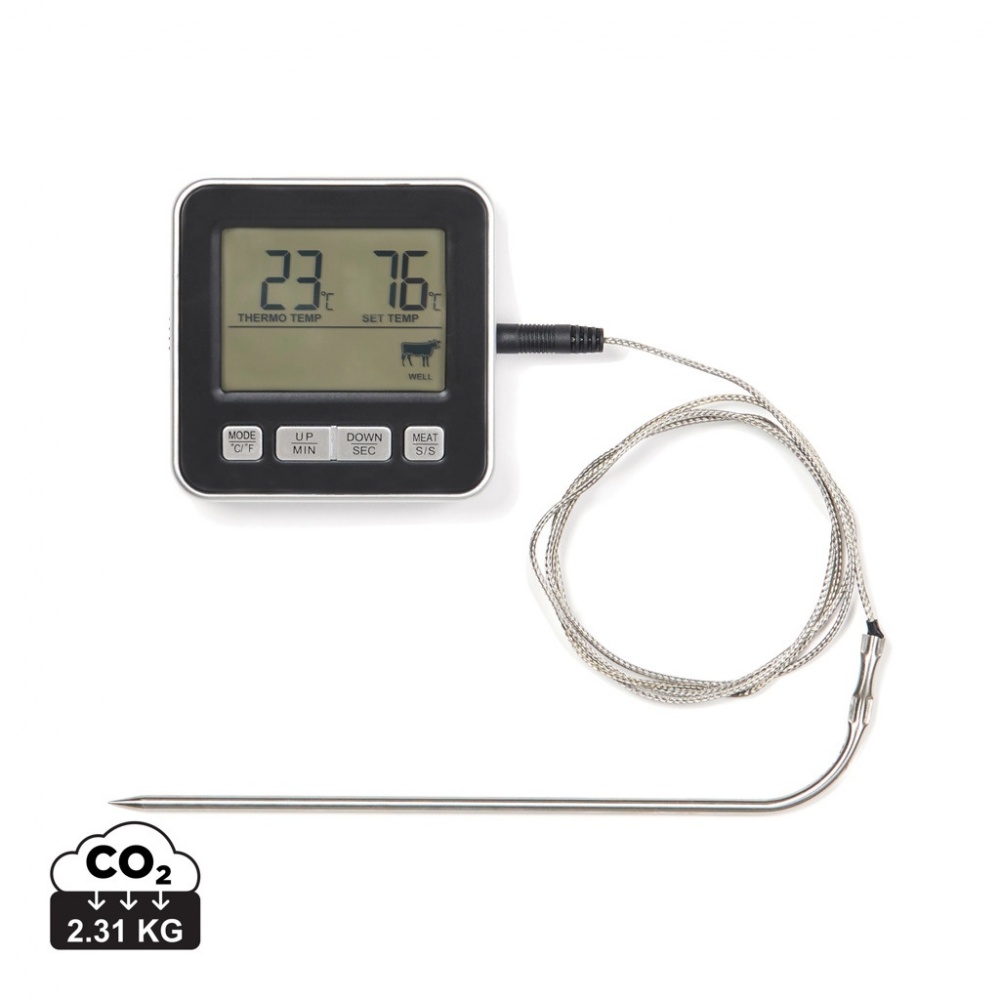 Logo trade business gift photo of: VINGA Hays thermometer