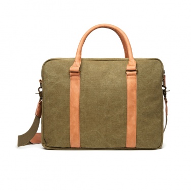 Logotrade promotional giveaway image of: VINGA Bosler RCS recycled canvas computer bag