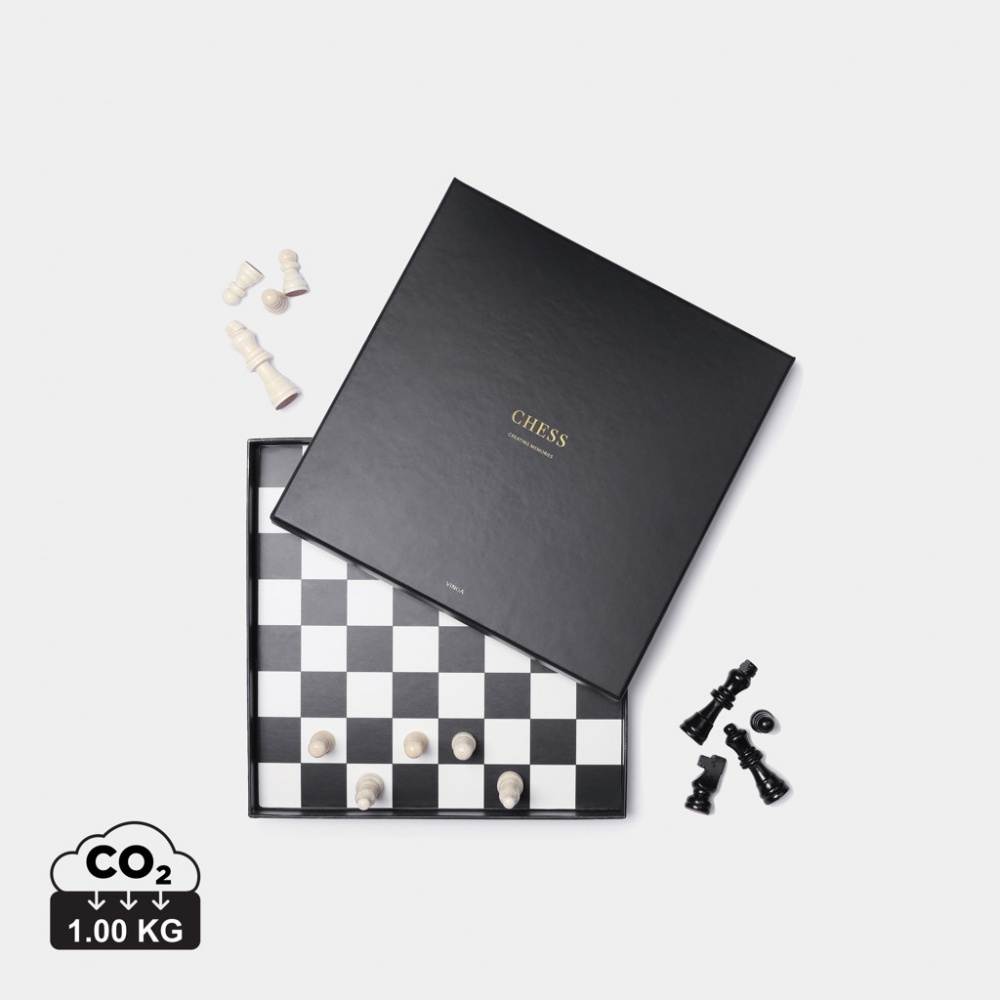 Logo trade promotional gift photo of: VINGA Chess coffee table game