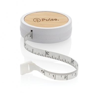 Logotrade promotional merchandise photo of: RCS recycled plastic & bamboo tailor tape
