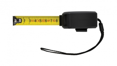 Logo trade promotional merchandise picture of: RCS recycled plastic bamboo tape 5M/19mm