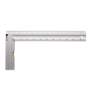 Logo trade promotional item photo of: Ruler with level