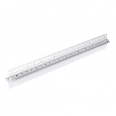 Logotrade promotional gift picture of: Aluminium triangle rule - 30cm