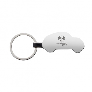 Logotrade promotional giveaways photo of: RCS recycled zinc alloy car keyring