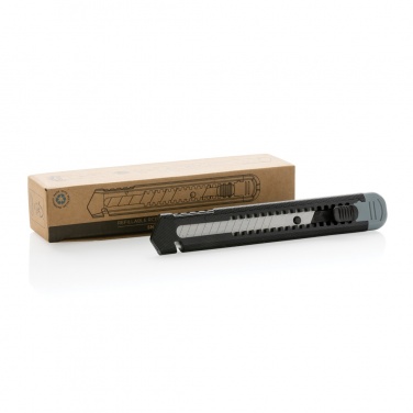 Logo trade promotional giveaways picture of: Refillable RCS recycled plastic snap-off knife