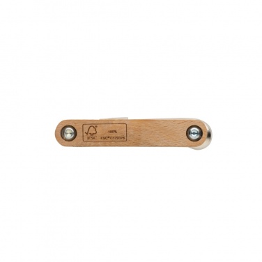 Logo trade promotional items image of: Wooden hex tool
