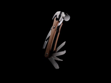 Logotrade promotional item picture of: Wooden multi-tool hammer