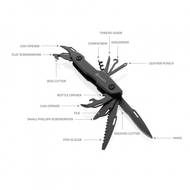 Logo trade promotional items image of: Gear X multifunctional knife