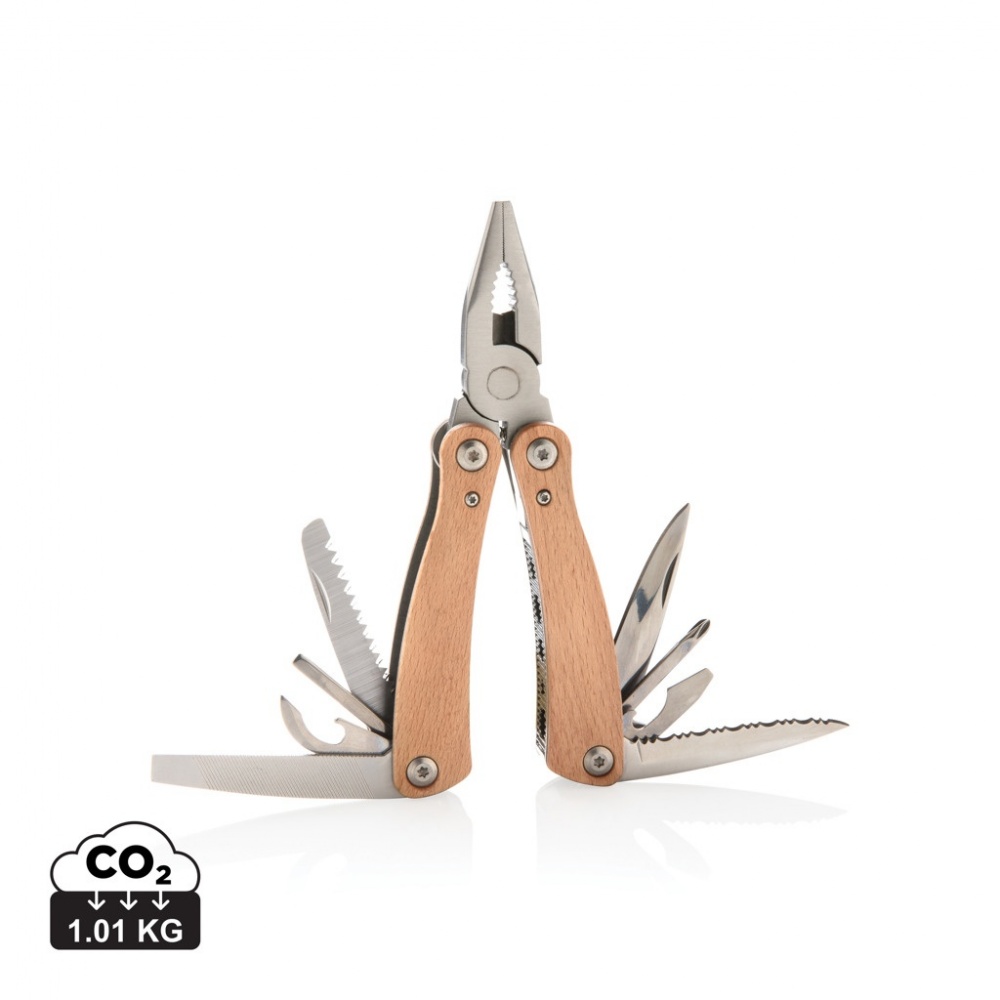 Logo trade promotional item photo of: Wood multitool