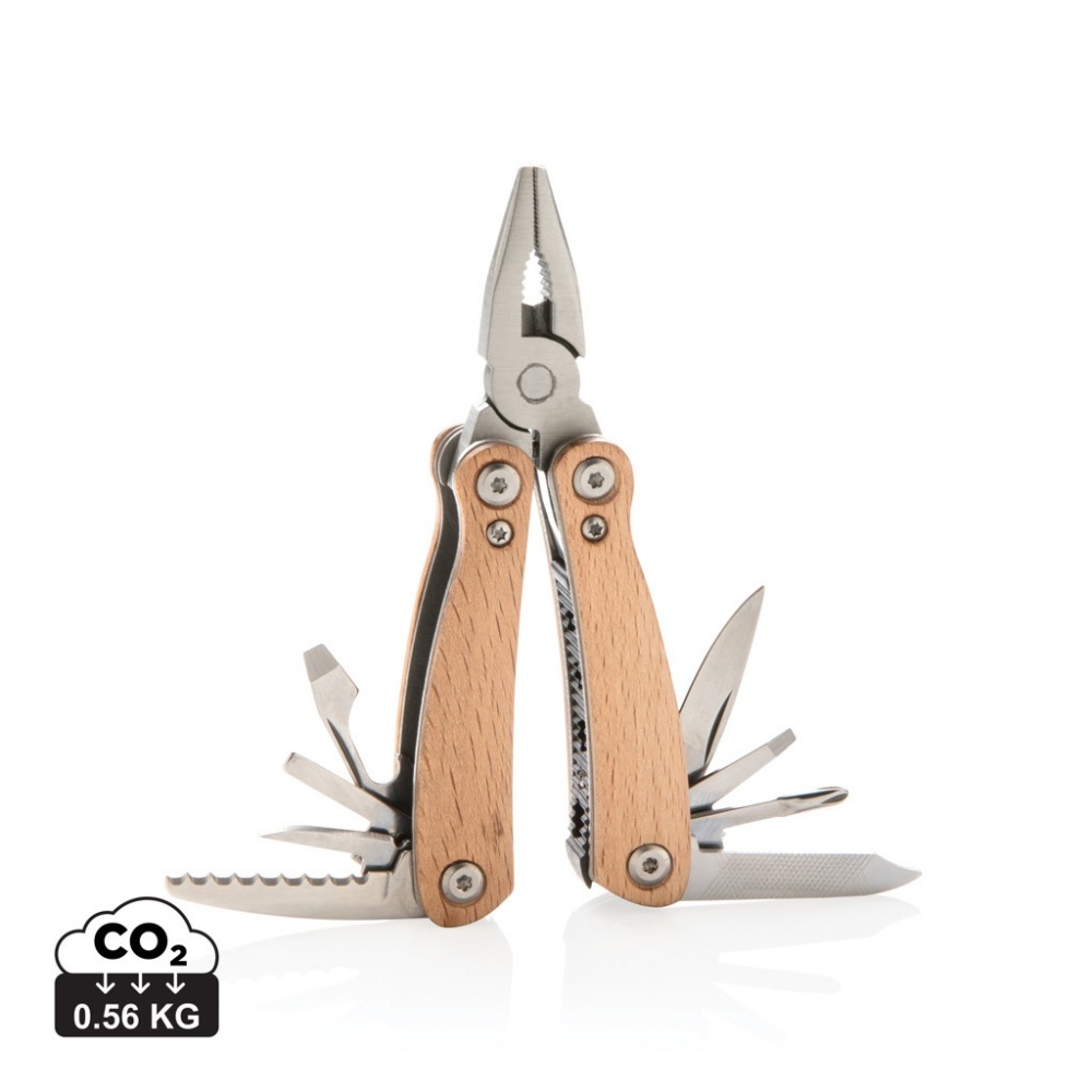 Logotrade promotional products photo of: Wood multitool mini