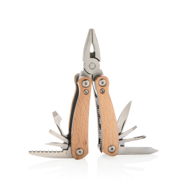 Logotrade corporate gift image of: Wood multitool mini