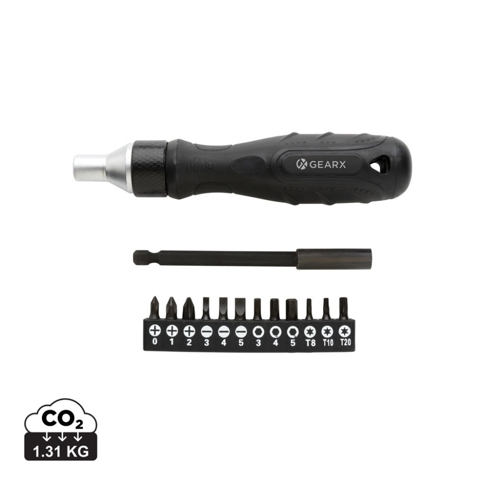 Logotrade promotional product picture of: Gear X ratchet screwdriver