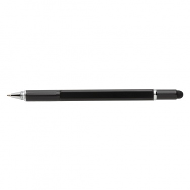 Logo trade promotional products image of: 5-in-1 aluminium toolpen