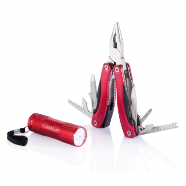 Logotrade promotional gift picture of: Multitool and torch set