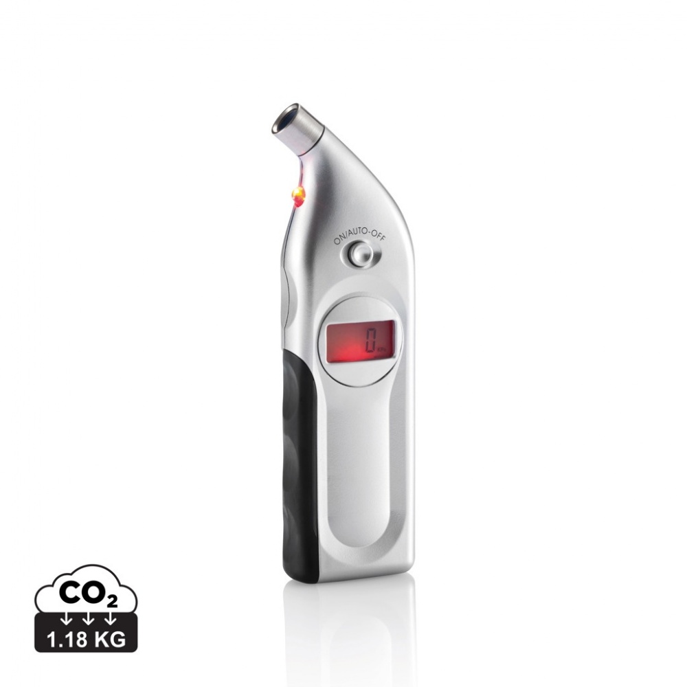Logo trade promotional giveaways picture of: Digital tyre gauge
