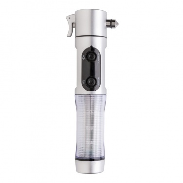 Logo trade promotional giveaways picture of: Emergency light with hammer