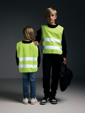 Logotrade advertising product picture of: GRS recycled PET high-visibility safety vest 3-6 years