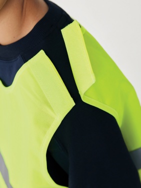 Logo trade corporate gift photo of: GRS recycled PET high-visibility safety vest 7-12 years