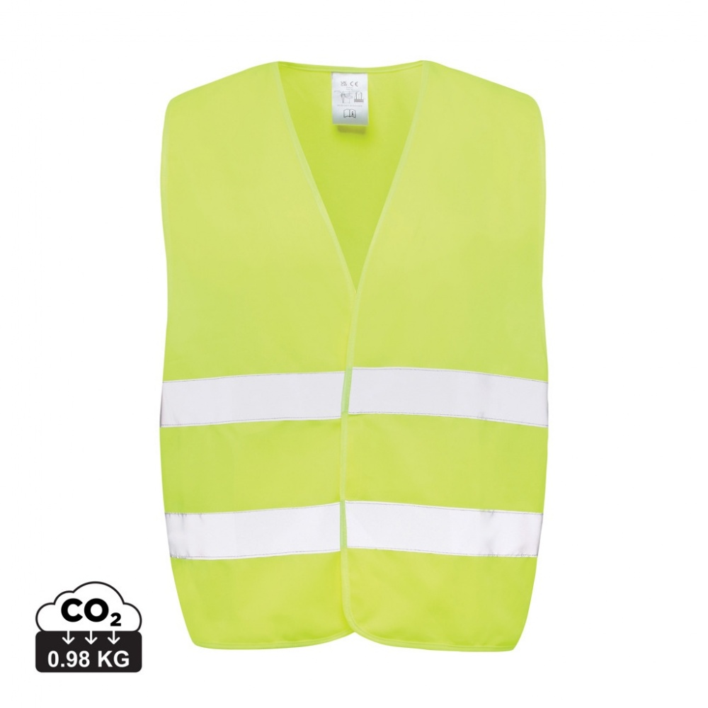 Logotrade corporate gift image of: GRS recycled PET high-visibility safety vest