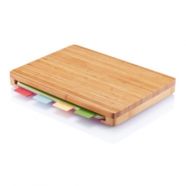 Logotrade corporate gift image of: Cutting board with 4pcs hygienic boards