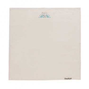 Logo trade promotional merchandise image of: Ukiyo Aware™ 180gr rcotton table napkins 4pcs set