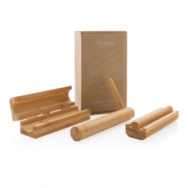 Logo trade promotional items image of: Ukiyo bamboo sushi making set