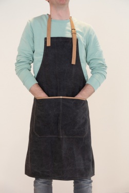 Logo trade corporate gifts image of: Deluxe canvas chef apron