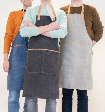 Logo trade promotional giveaways picture of: Deluxe canvas chef apron