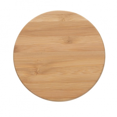 Logo trade promotional giveaway photo of: Ukiyo deluxe scented candle with bamboo lid