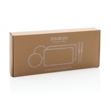 Logo trade promotional merchandise photo of: Ukiyo sushi dinner set for two