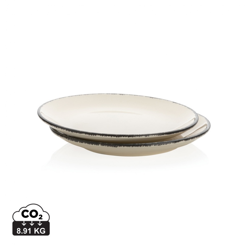 Logo trade promotional product photo of: Ukiyo dinner plate set of 2