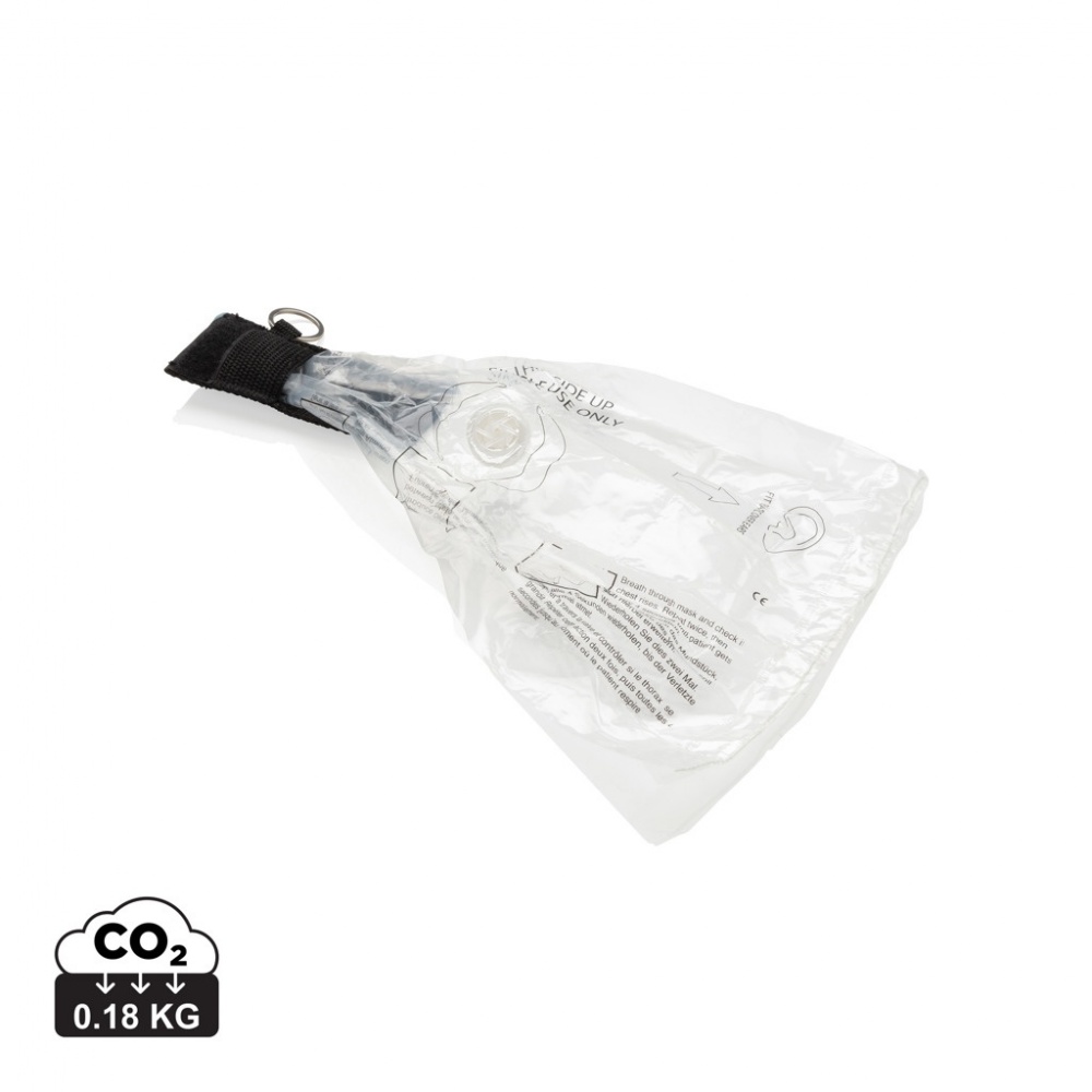 Logotrade promotional gift image of: Keychain CPR mask