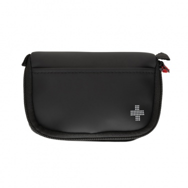 Logotrade promotional merchandise picture of: RCS recycled nubuck PU pouch first aid set mailable