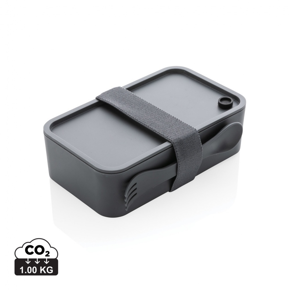 Logotrade advertising product picture of: PP lunchbox with spork