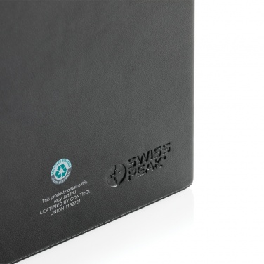 Logo trade promotional item photo of: Swiss Peak RCS recycled PU Desk organiser