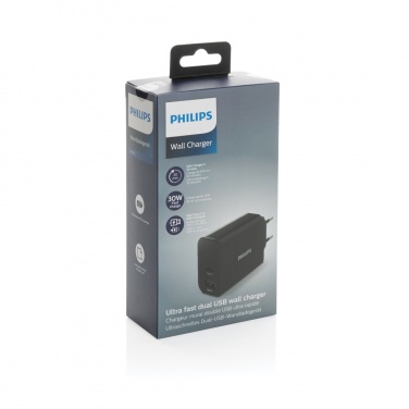 Logo trade corporate gift photo of: Philips ultra fast PD wall charger