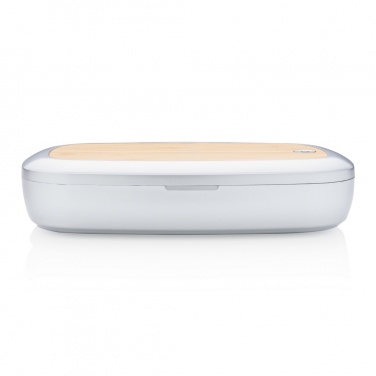 Logo trade advertising product photo of: Rena UV-C steriliser box with 5W wireless charger