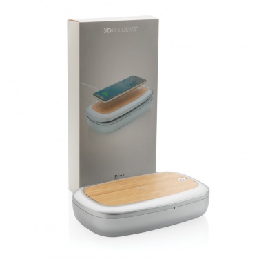 Logotrade business gifts photo of: Rena UV-C steriliser box with 5W wireless charger