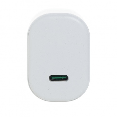 Logotrade corporate gift image of: Boost RCS reycled PET 20W type C 2 pcs charging set