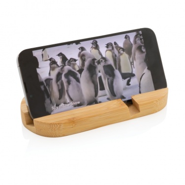 Logotrade promotional merchandise image of: Bamboo tablet and phone holder