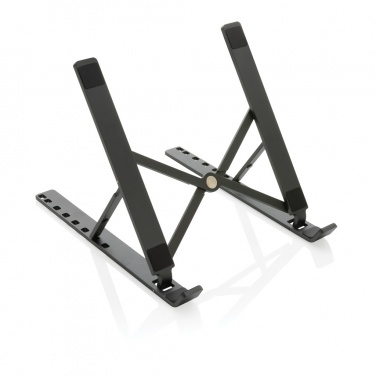 Logo trade promotional merchandise image of: Terra RCS recycled aluminium universal laptop/tablet stand