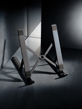 Logo trade promotional items picture of: Terra RCS recycled aluminium universal laptop/tablet stand