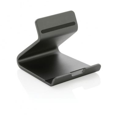 Logo trade promotional merchandise picture of: Terra RCS recycled aluminium tablet & phone stand