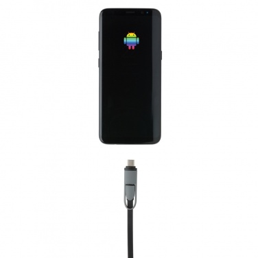 Logotrade promotional gifts photo of: 3-in-1 retractable cable