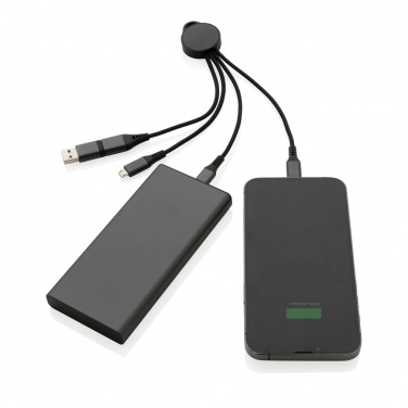 Logotrade corporate gift picture of: Terra RCS recycled aluminium 6-in-1 charging cable