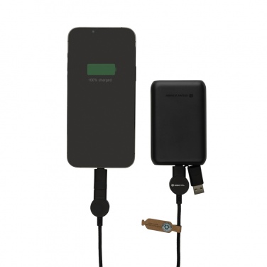 Logotrade corporate gifts photo of: Oakland RCS recycled plastic 6-in-1 fast charging 45W cable
