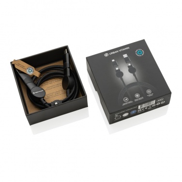 Logotrade promotional giveaways photo of: Oakland RCS recycled plastic 6-in-1 fast charging 45W cable