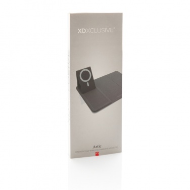 Logotrade business gift image of: Artic Magnetic 10W wireless charging phonestand