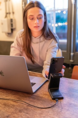 Logo trade business gift photo of: Urban Vitamin Fairfield 3 in1 RCS rplastic charger